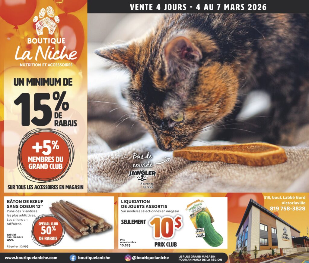 Nutrition et accessoires pour animal de compagnie Boutique La Niche